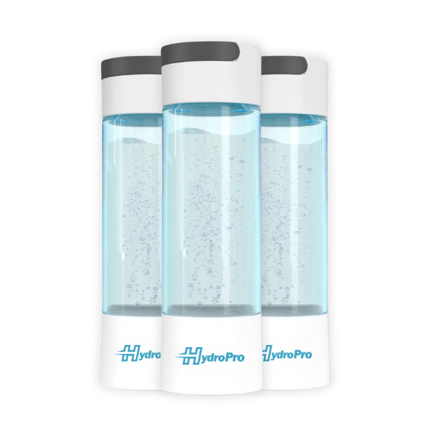 3x HydroPro Bottle